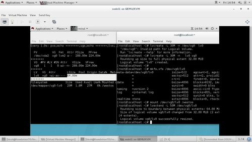 逻辑卷管理（LVM） 创建、挂载、设备类型、扩容与缩容、PE指定及快照应用